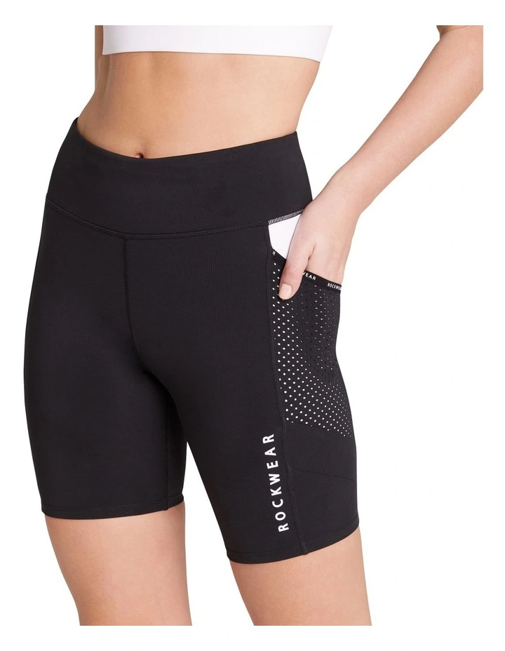 Pocket Bike Shorts in Black image 2