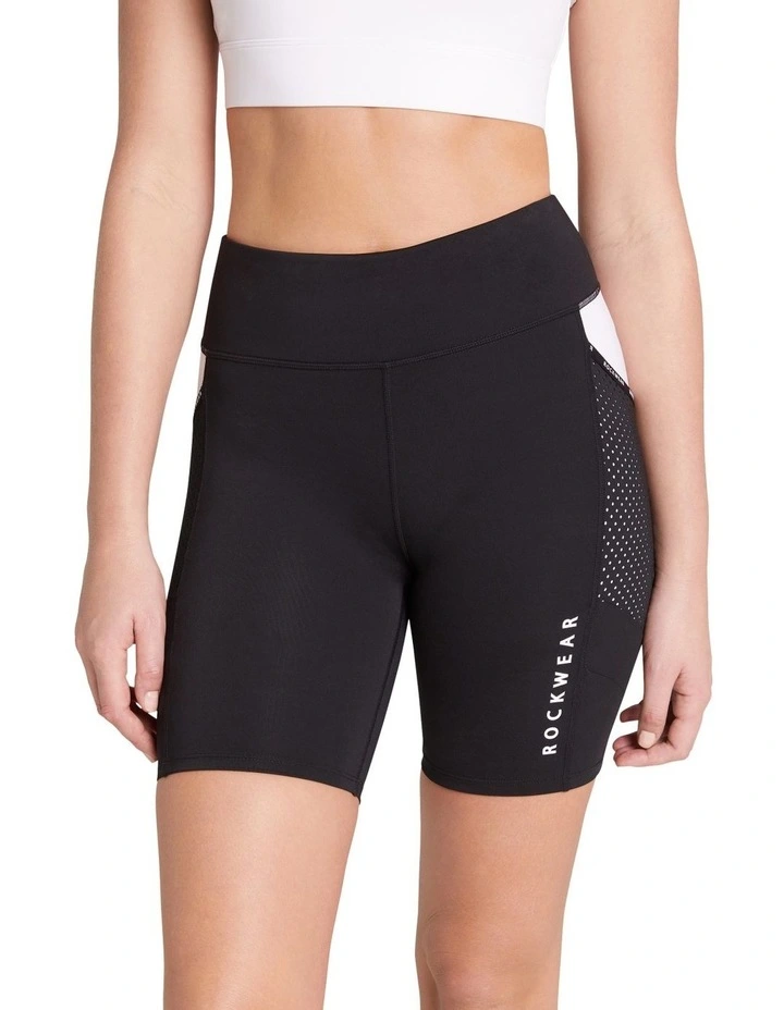 Pocket Bike Shorts in Black image 3