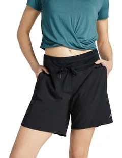 Longline Casual Short in Black