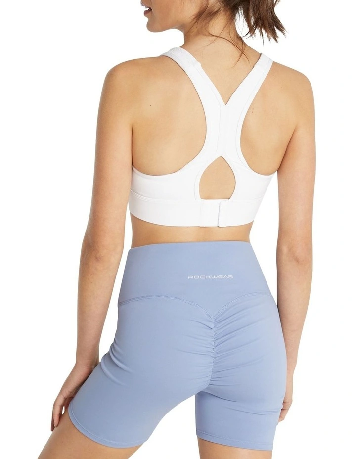 Sprint High Impact Sports Bra in White image 3