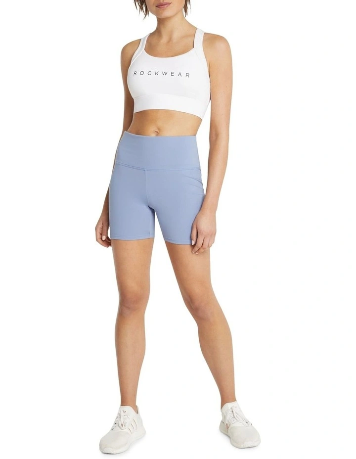 Sprint High Impact Sports Bra in White image 5