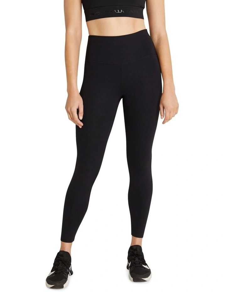 Scrunch Bum Full Length Tights in Black image 1