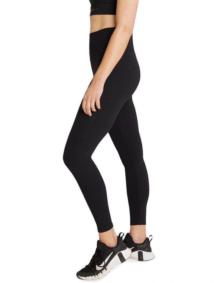 Scrunch Bum Full Length Tights in Black image 2