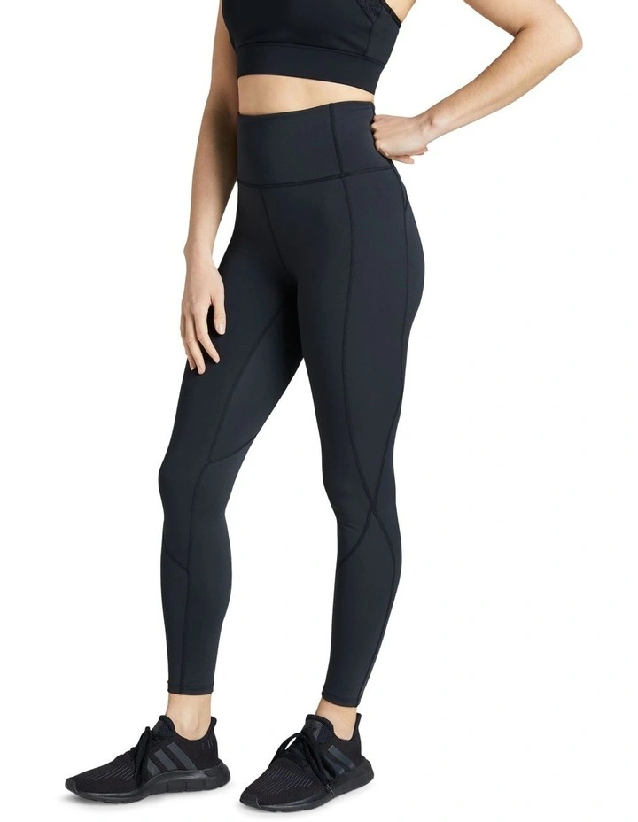 Mantra Full Length Tights in Black image 2