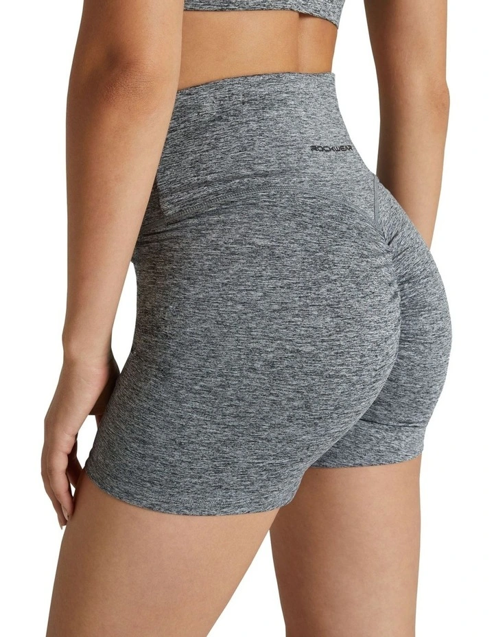 Scrunch Bum Bike Shorts in Grey image 4