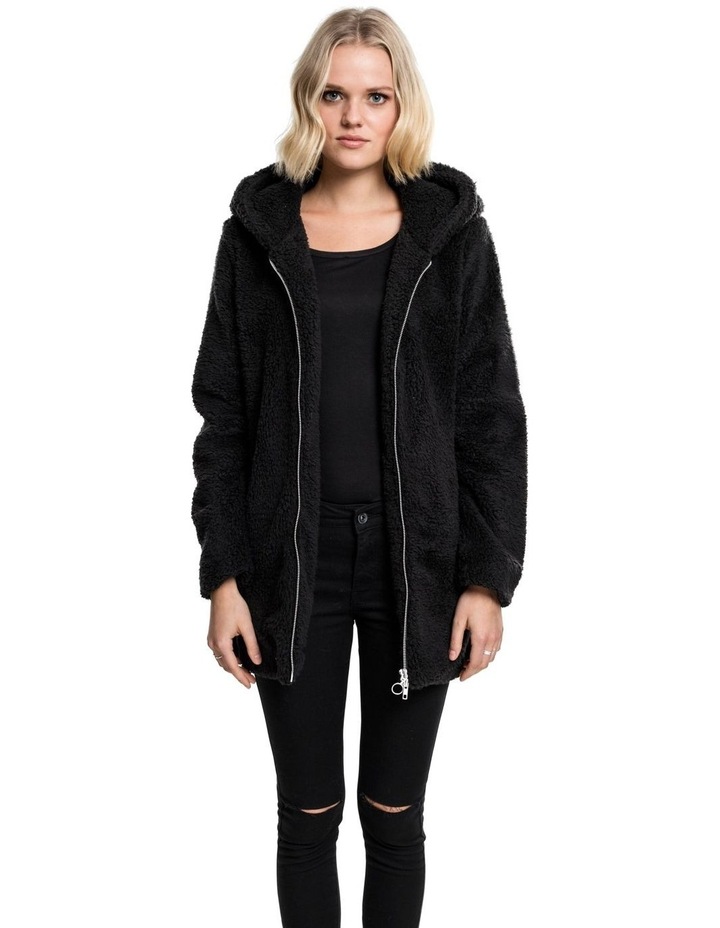 Sherpa Jacket In Black