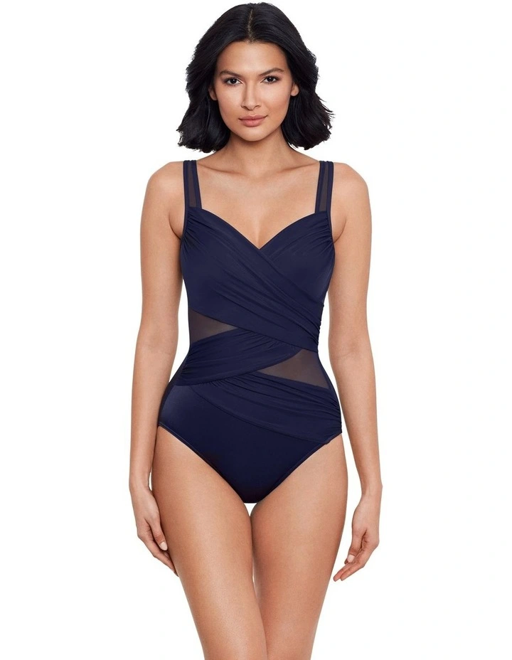 Network Madero Underwire Shaping Swimsuit in Midnight image 1