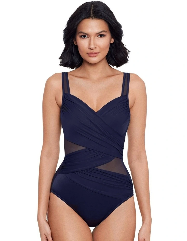 Network Madero Underwire Shaping Swimsuit in Midnight image 4