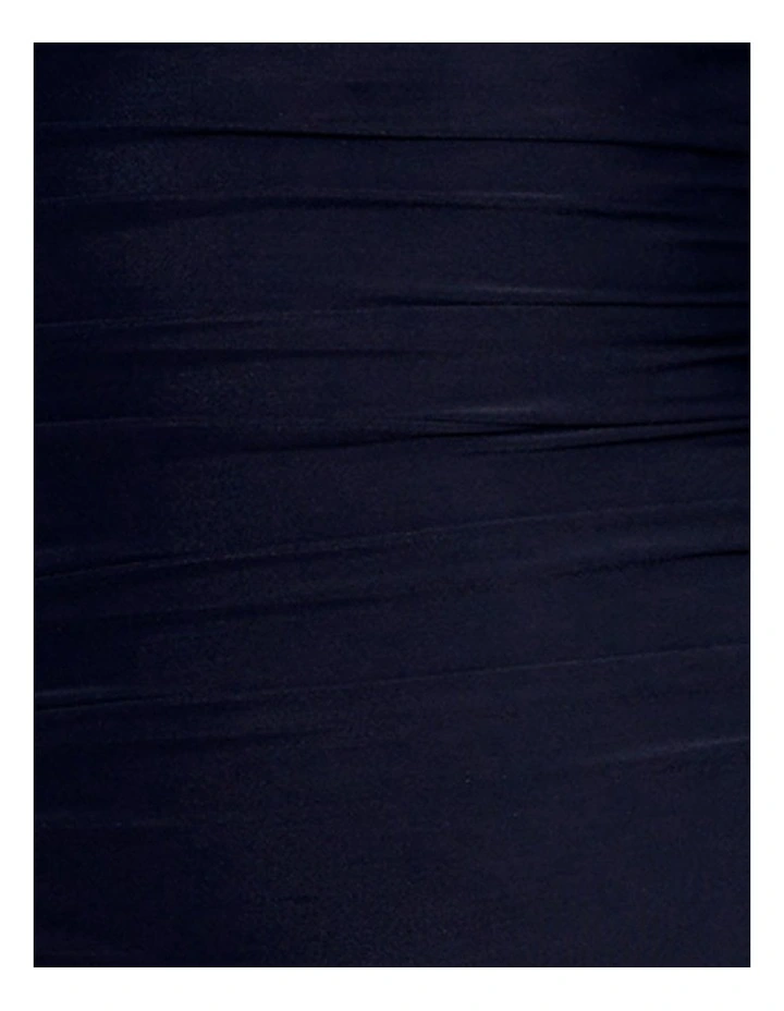 Rock Solid Madrid Strapless Shaping Swimsuit in Black image 7