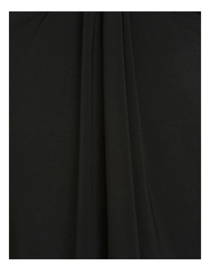 Rock Solid Marina Draped Underwire Tankini Top in Black image 6