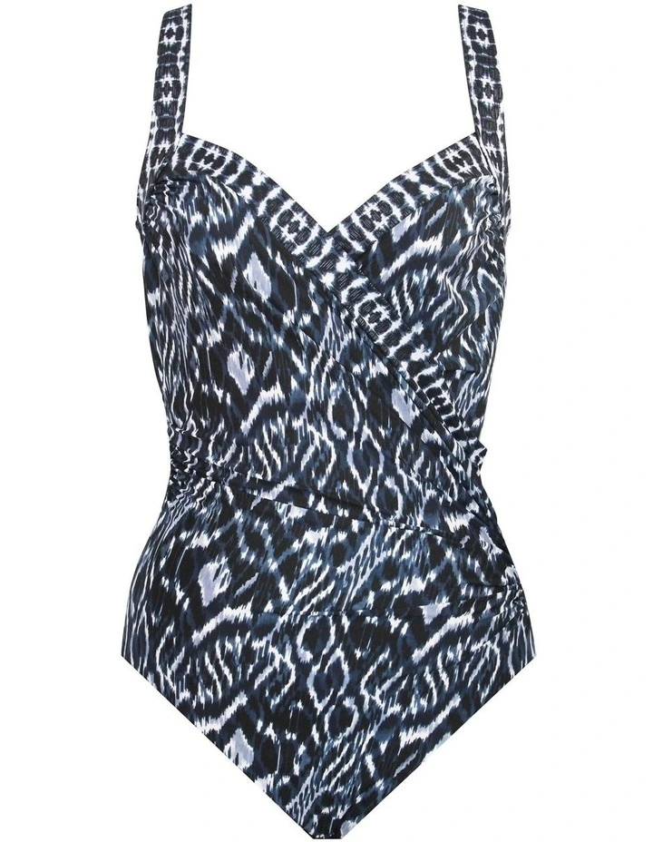 Palatium Sanibel Underwired DD Cup Shaping Swimsuit in Blue image 5