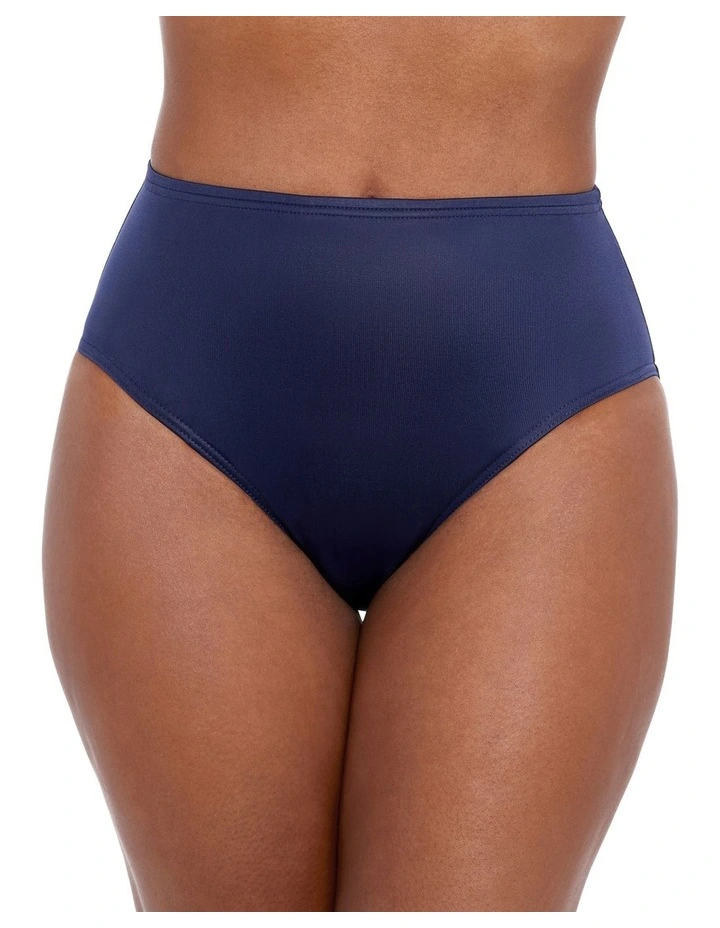 Separates Full Coverage Shaping Bikini Bottoms in Midnight image 1