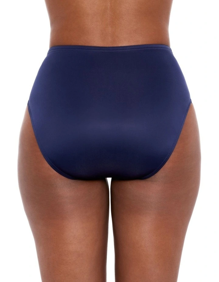 Separates Full Coverage Shaping Bikini Bottoms in Midnight image 2