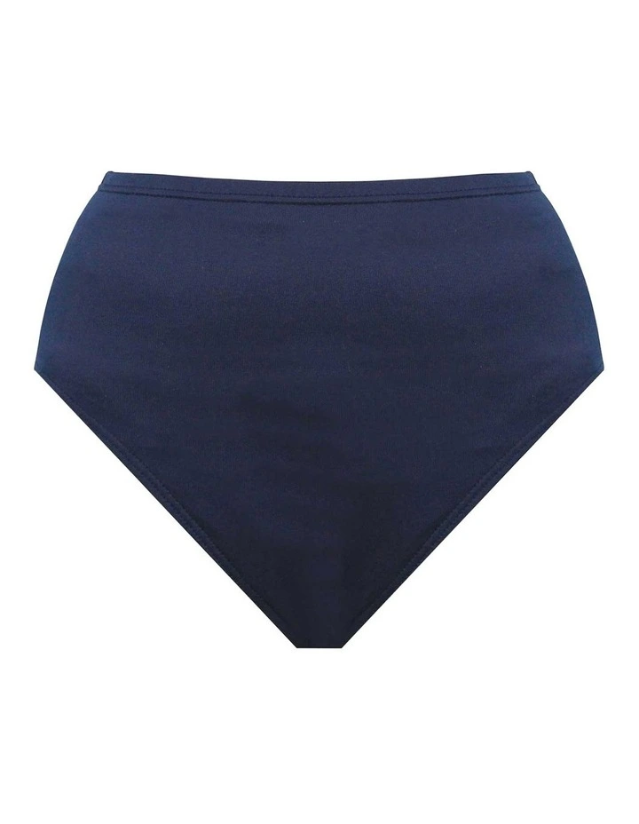 Separates Full Coverage Shaping Bikini Bottoms in Midnight image 4