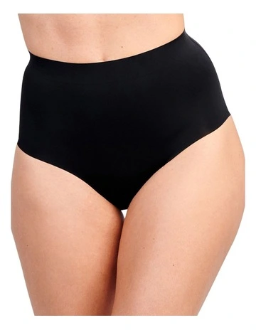 Perfect Touch Seamless High Waist Shaping Brief in Black