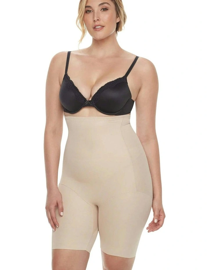 Unbelievable Comfort Plus High Waist Long Leg in Nude image 4