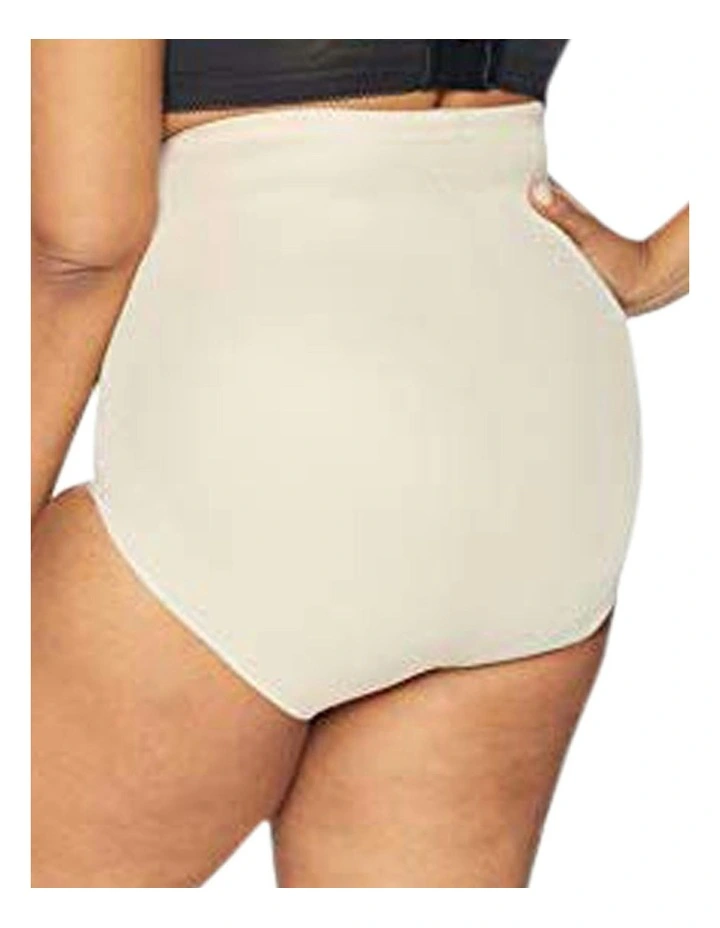 Unbelievable Comfort Plus High Waist Brief in Nude image 7