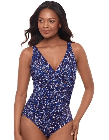 Spotlight Oceanus Soft Cup Shaping Swimsuit in Multi