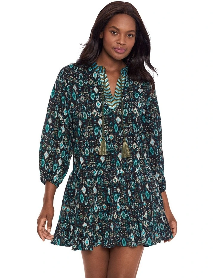 Bijoux Beach Dress in Multi image 1