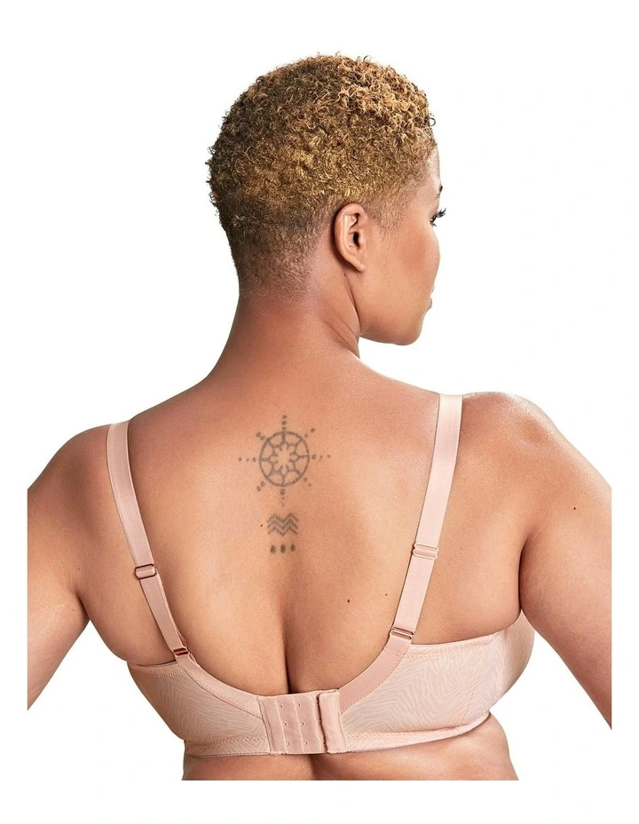 Rosa Wirefree Full Cup Bra with Organic Cotton in Blush image 2