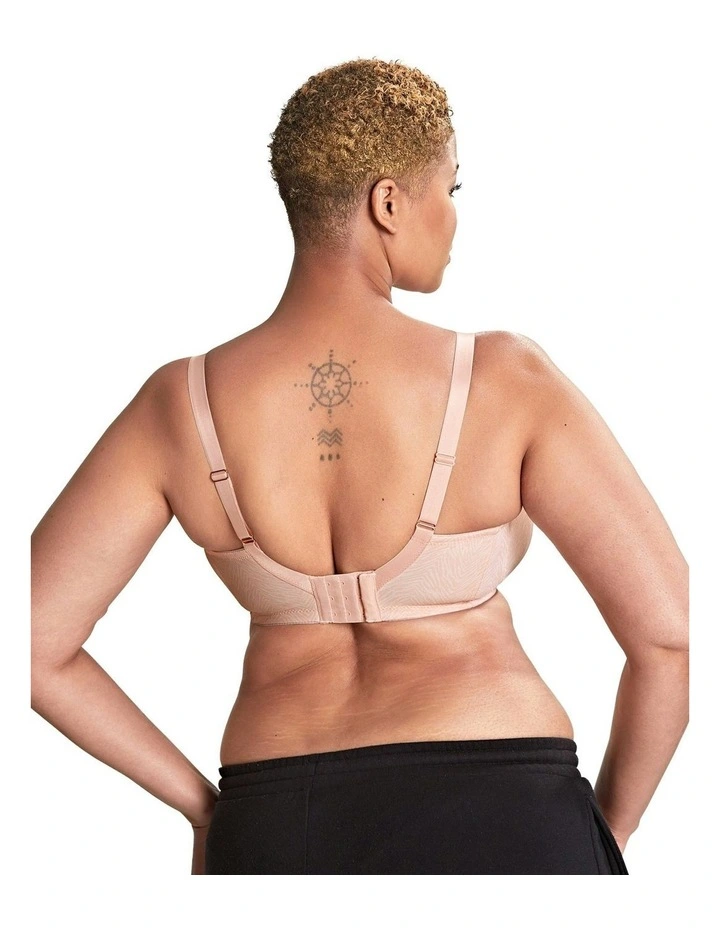 Rosa Wirefree Full Cup Bra with Organic Cotton in Blush image 5