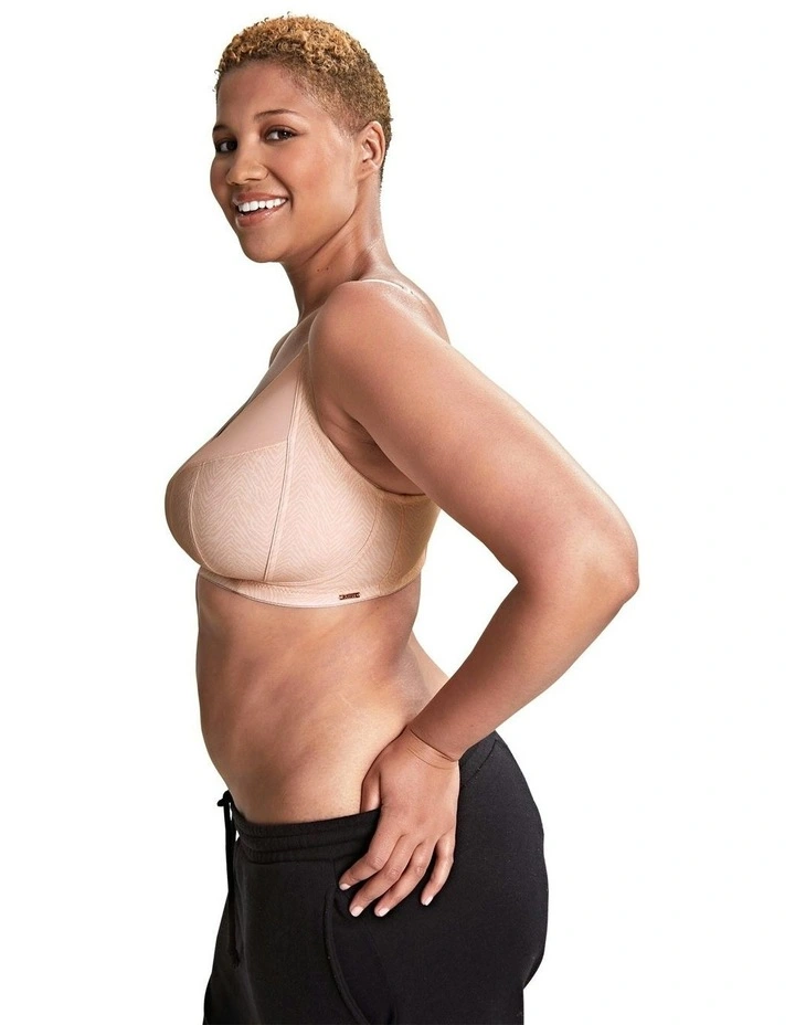 Rosa Wirefree Full Cup Bra with Organic Cotton in Blush image 6