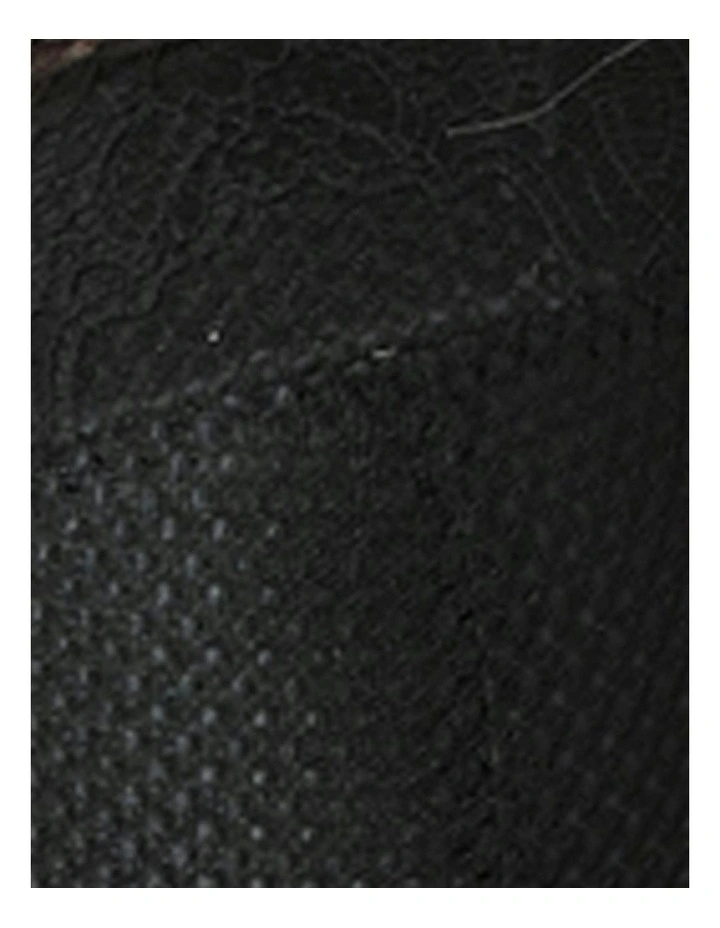 Abbi Wired Padded Large Cup Bra with Lace in Black image 7