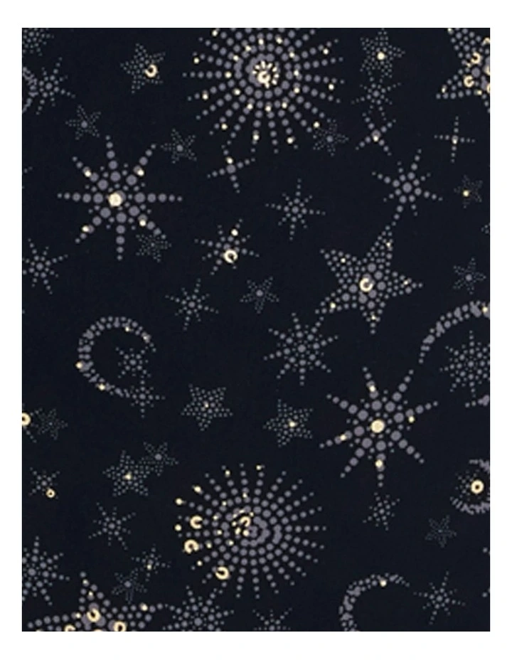 Lucky Stars Steffi Lace Up Plunge One Piece Shaping Swimsuit in Black/Gold image 7