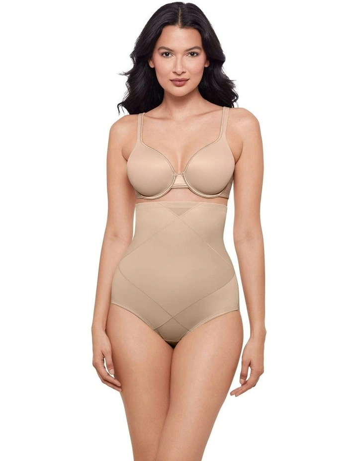 Tummy Tuck High-Waist Shaping Brief in Nude image 5