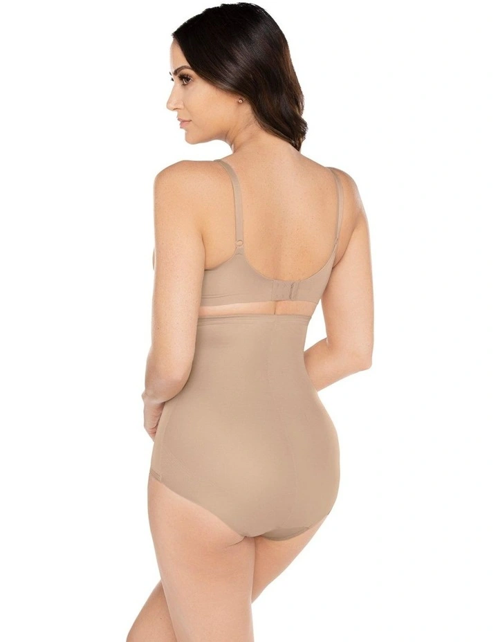 Shape with An Edge High Waist Brief in Nude image 4