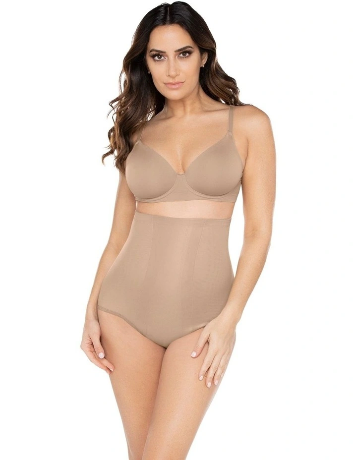 Shape with An Edge High Waist Brief in Nude image 5