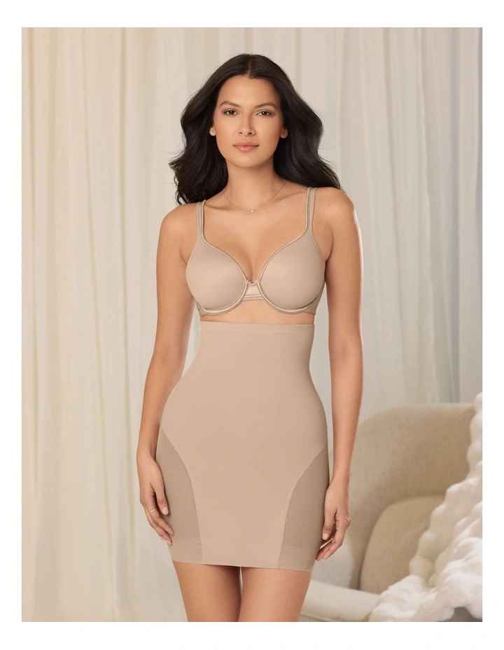 Sheer Shaping Sheer X-Firm High Waist Slip in Nude image 3