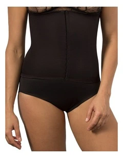 Inches Off Waist Cincher in Black