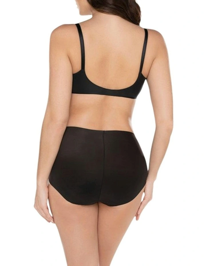 High Waist Light Shaping Brief Set of Two in White/Black image 5