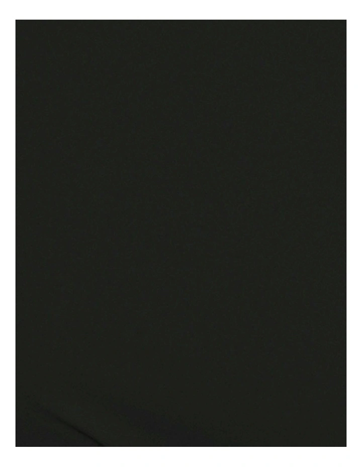 Cotton And Modal Seamless Invisible Hipster Brief in Black image 4