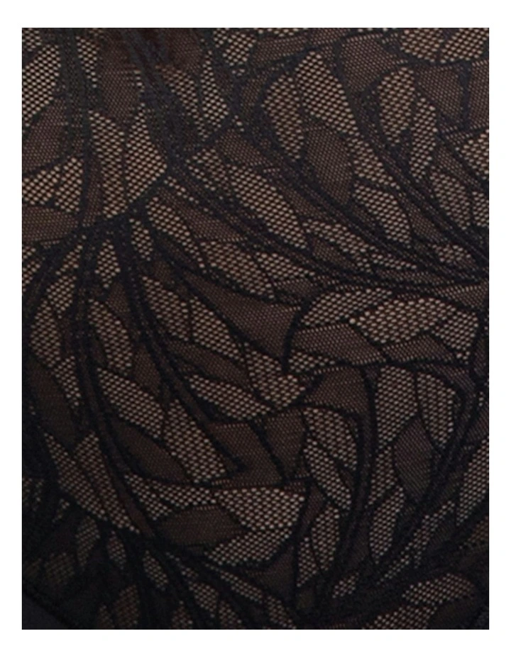 Powerlace High Waist Lace Shaping Brief in Black image 6