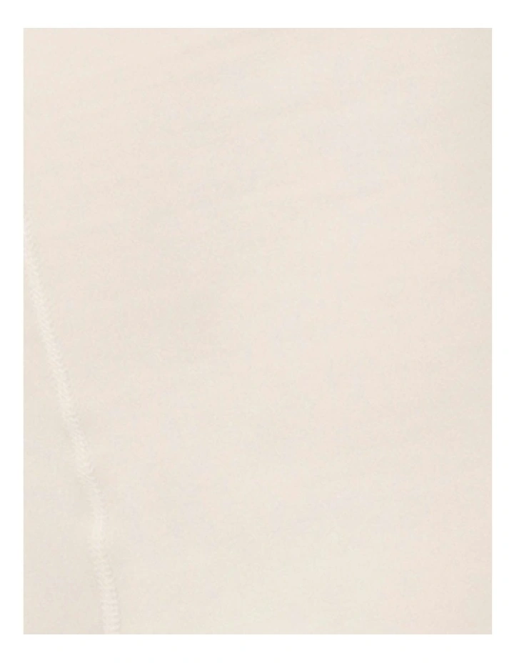 Cotton And Modal Long Leg Boxer Brief in White image 5