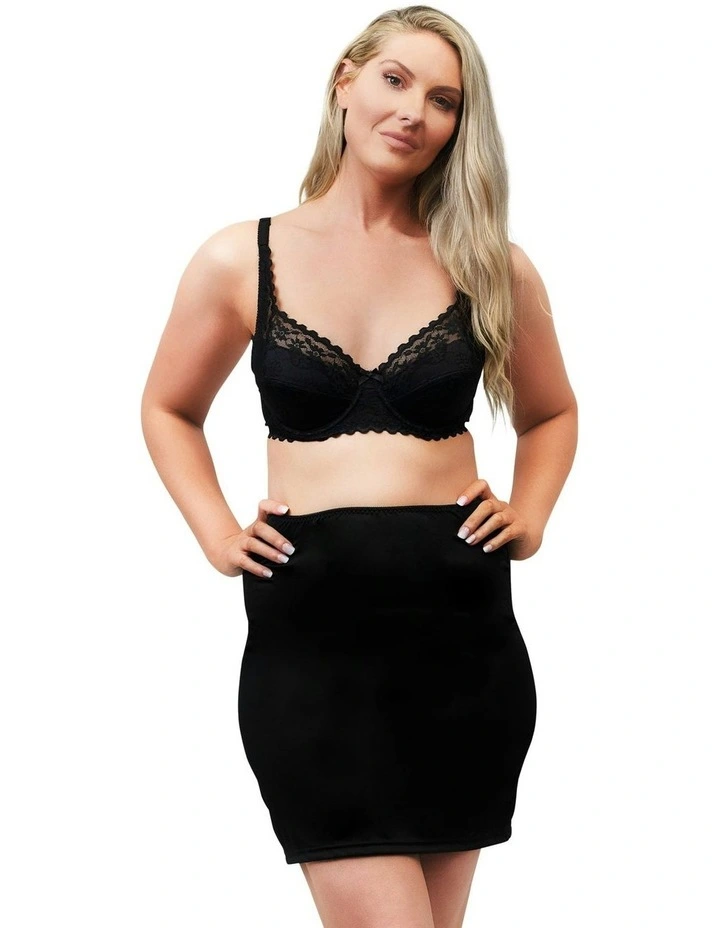 Half Slip Lingerie Underskirt in Black image 5
