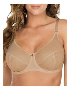 Enora Underwire Minimiser Bra in European Nude