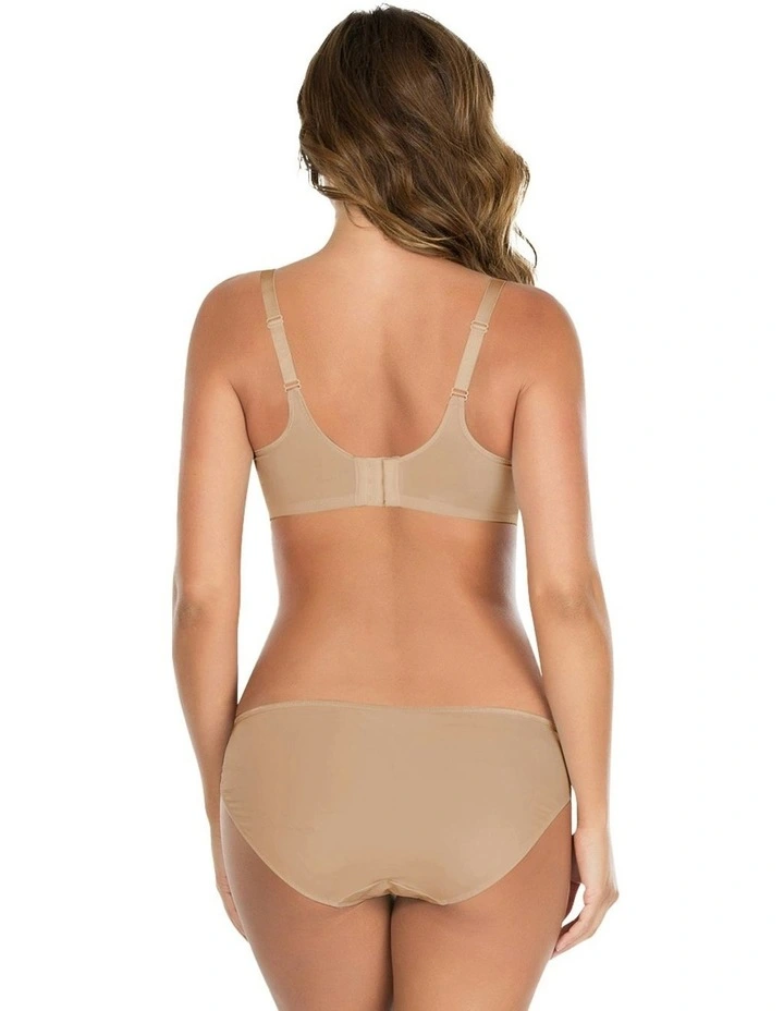 Enora Underwire Minimiser Bra in European Nude image 2