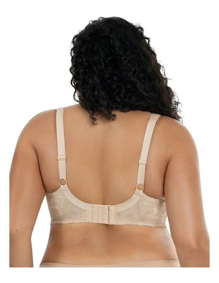 Leila Seamless Underwire Nursing Bra in Bare image 2