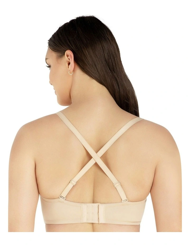 Elise Multiway Seamless Strapless Bra in Beige image 2