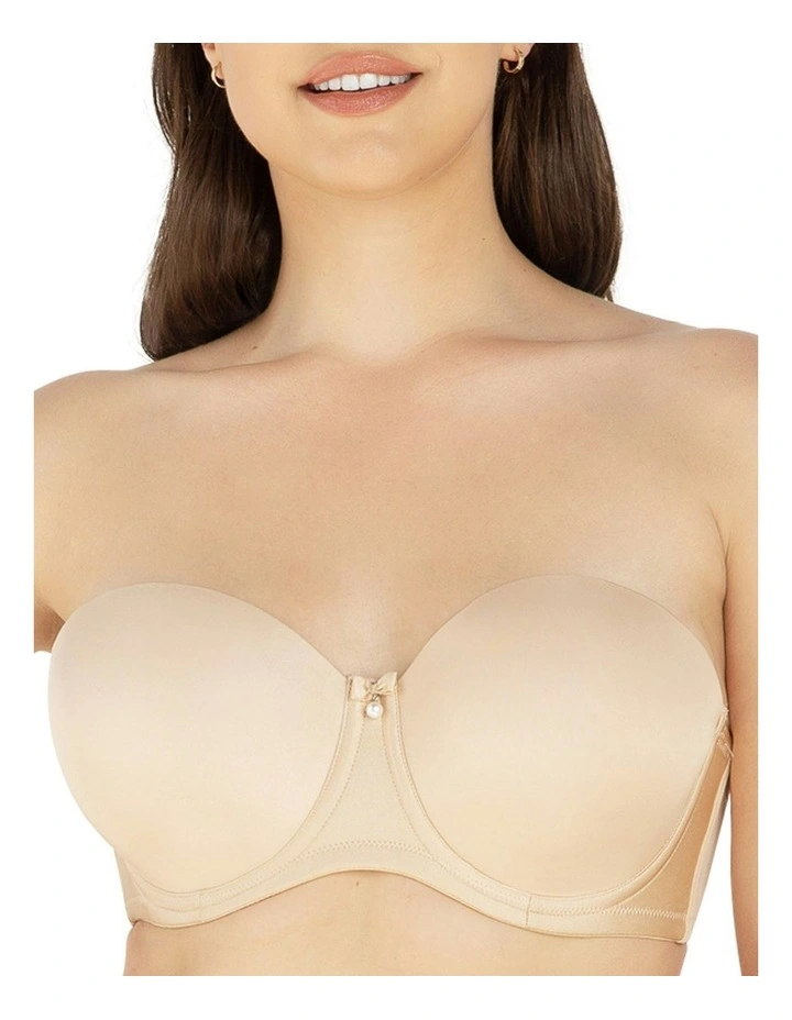 Elise Multiway Seamless Strapless Bra in Beige image 5