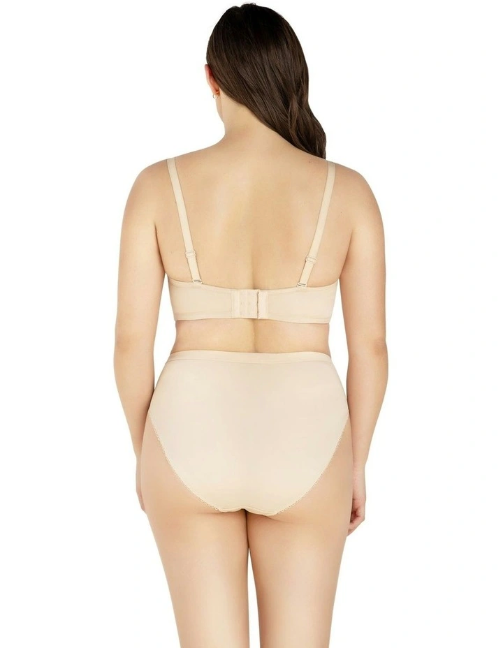 Elise Multiway Seamless Strapless Bra in Beige image 6
