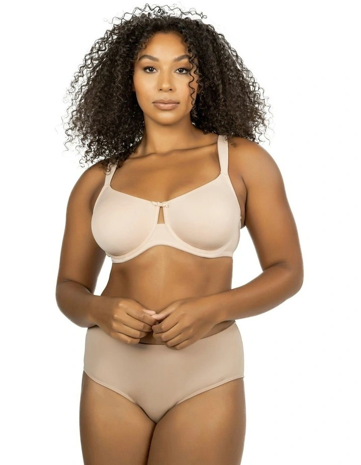 Erika Everyday Seamless Underwire T-shirt Bra in Bare image 3