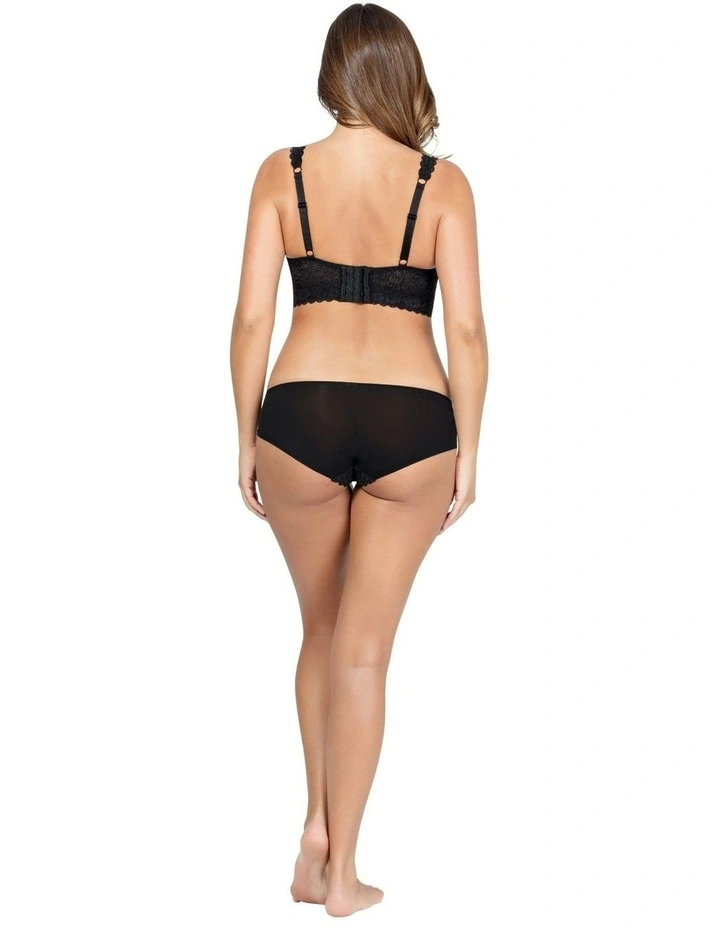 Adriana Wirefree Full Bust Lace Bralette in Black image 2