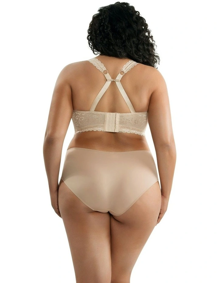 Adriana Wirefree Full Bust Lace Bralette in Bare image 2