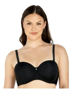 Elise Multiway Seamless Strapless Bra in Black