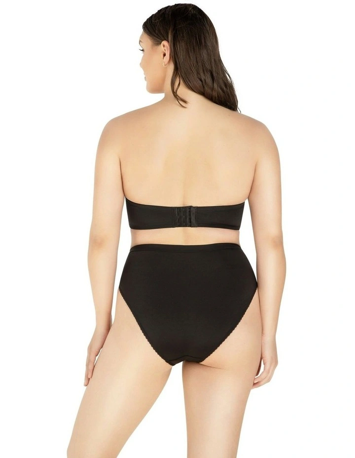 Elise Multiway Seamless Strapless Bra in Black image 6