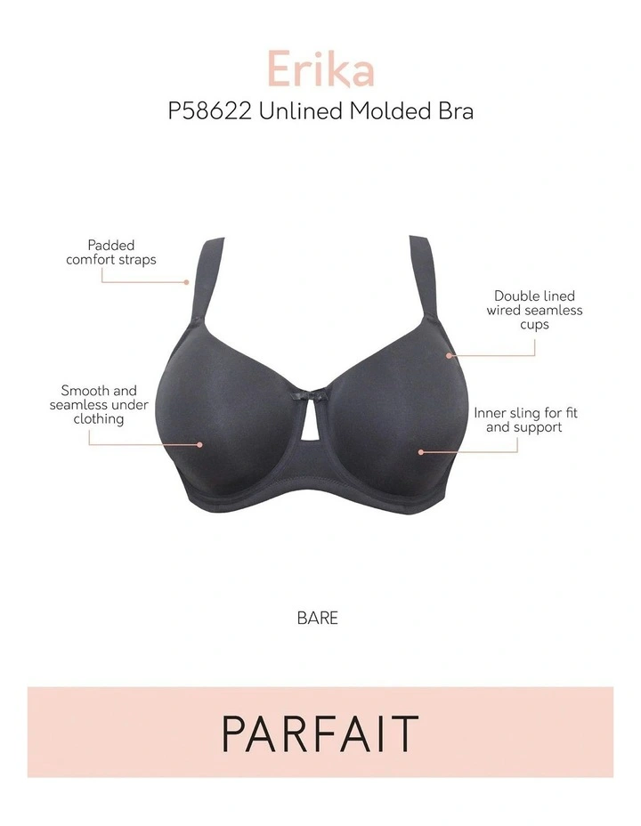 Erika Everyday Seamless Underwire T-shirt Bra in Black image 5